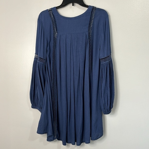 Free People Just The Two of Us Swing Tunic Dress Size XS - Picture 6 of 9